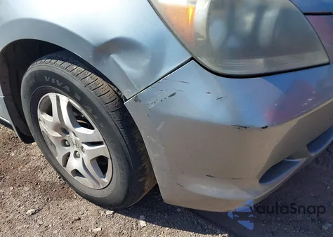 2007 Honda Odyssey Ex-L из США, поврежденный, VIN 5FNRL38737B105855